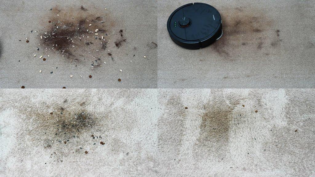 Deerma DEM-X70 : Nettoyage de tapis