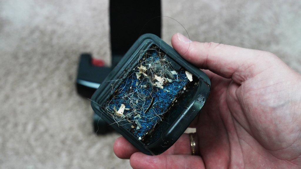 Deerma VX100 Ultra : Filtre obstrué