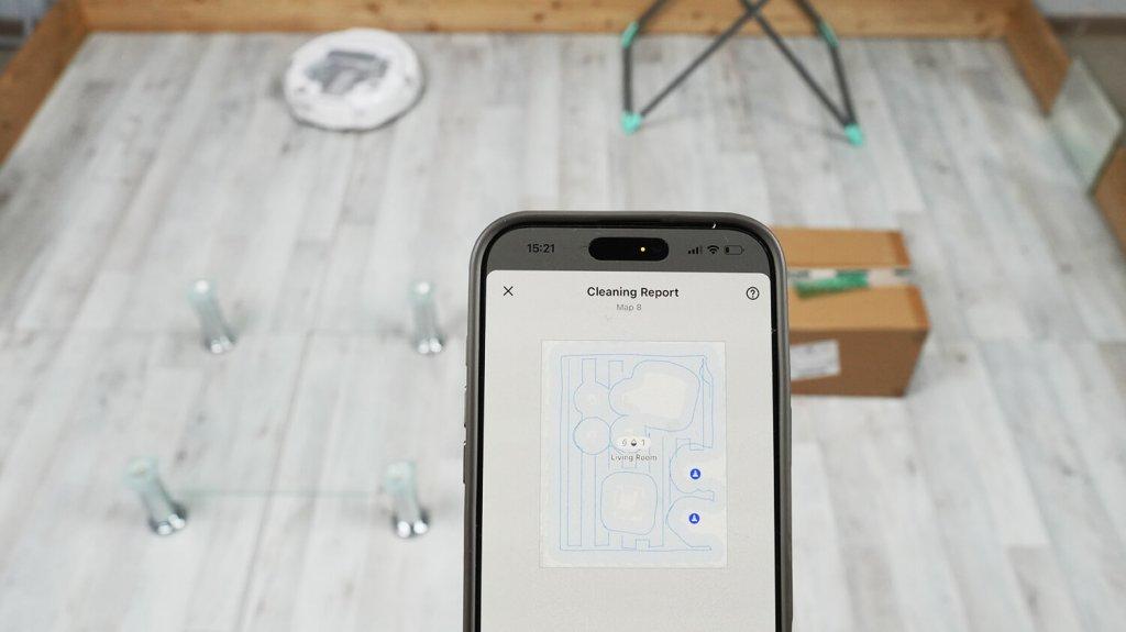DJI ROMO P : Navigation dans une pièce avec des obstacles