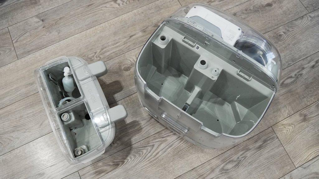 DJI ROMO P : Le module est retiré de la station