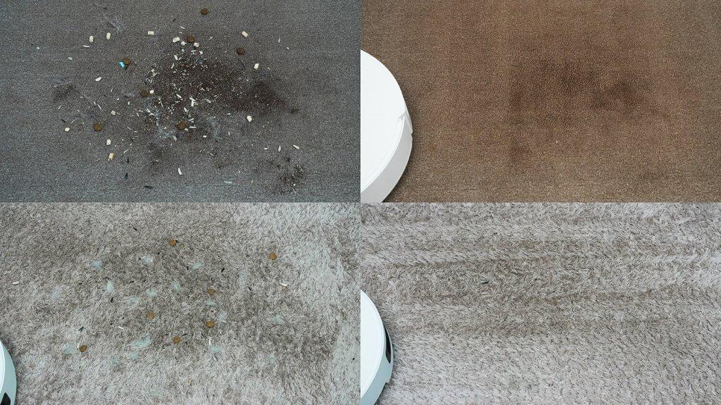Rouleau Dreame Aqua 10 Ultra Complet : Nettoyage de tapis