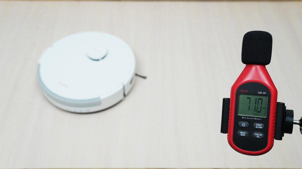 Dreame D20 Pro : Niveau sonore