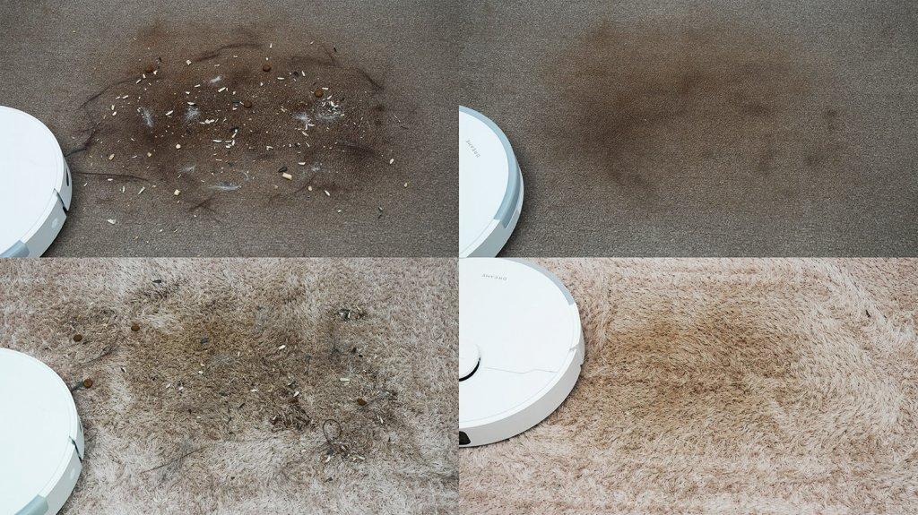Dreame D20 Pro : Nettoyage de tapis
