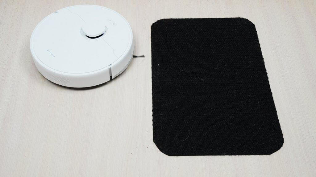 Dreame F10 : Conduite sur surfaces noires