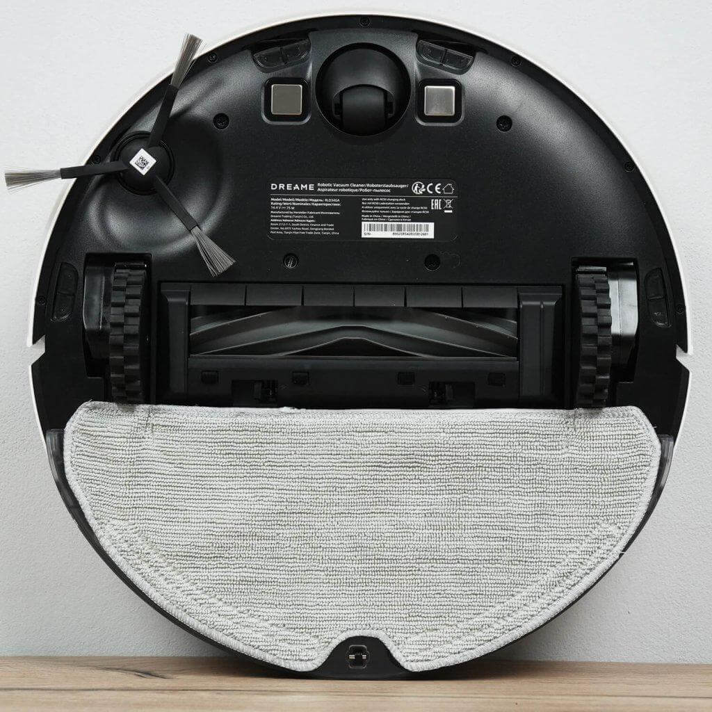 Dreame F10 : Vue de dessous