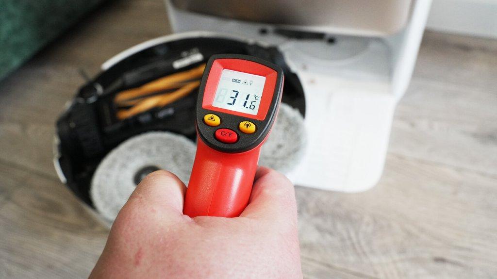 Trouver V50 Ultra Complet : Température du tissu après lavage