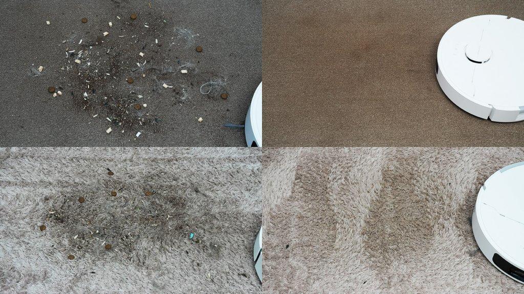 Dreame L40 : Nettoyage de tapis