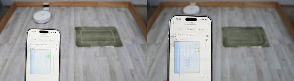 Dreame L40 : Nettoyage humide et tapis