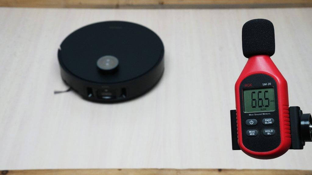 Dreame Matrix10 Ultra : niveau de bruit
