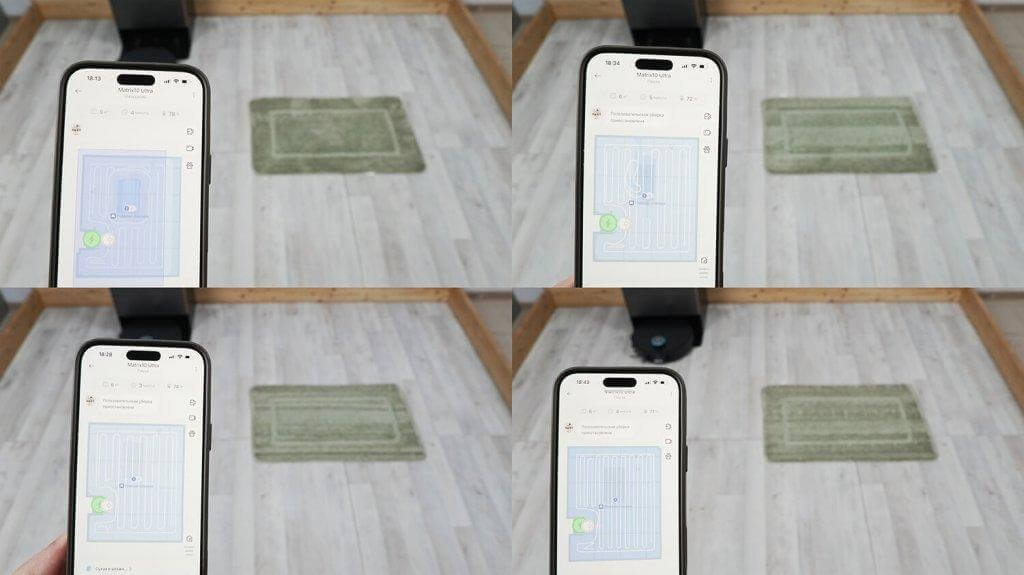 Dreame Matrix10 Ultra : Nettoyage humide et tapis