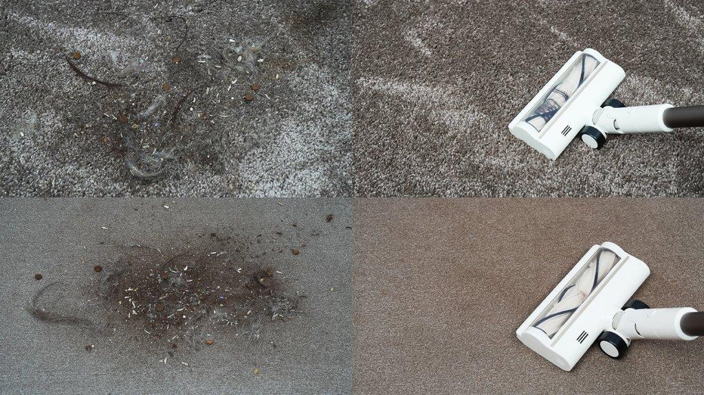 Dreame R10s Aqua : Nettoyage de tapis
