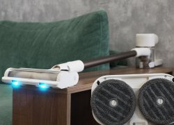Dreame R10S Aqua : un aspirateur sans fil avec un accessoire de polissage et un éclairage efficace