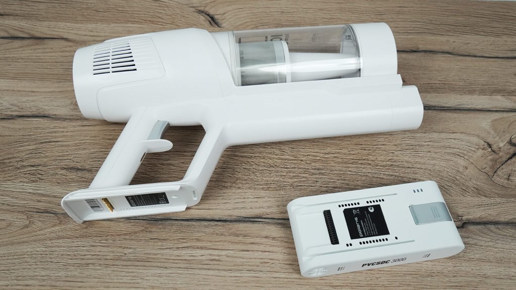 Polaris PVCSDC 3000 Wi-Fi IQ Home : Batterie amovible