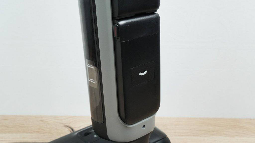 Dreame H12 Dual FlexReach : batterie installée