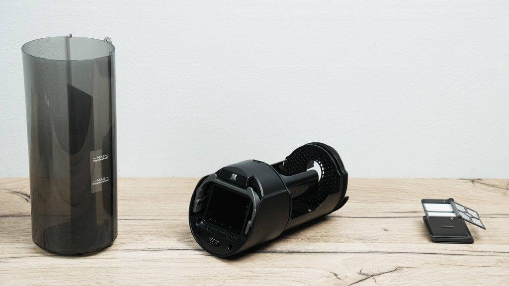 Dreame H12 Dual FlexReach : système de filtration