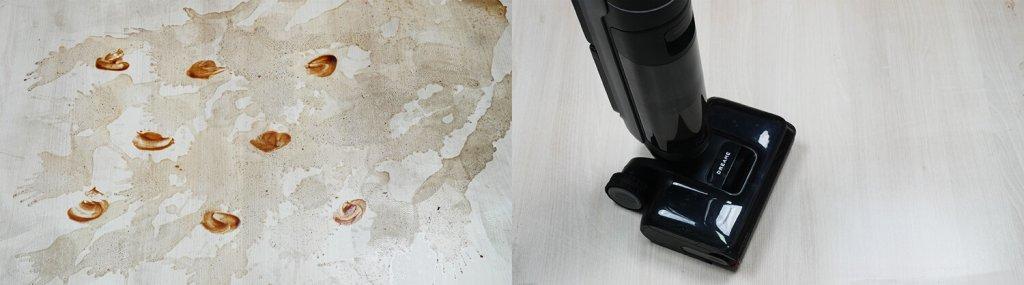 Dreame H12 Dual FlexReach : Élimination des taches