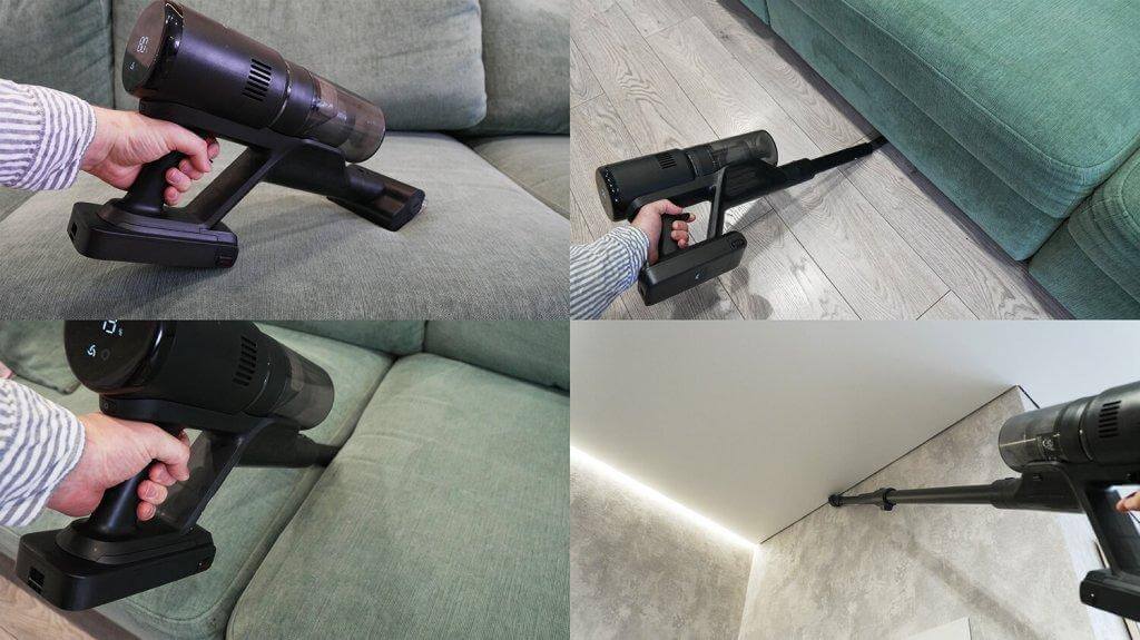 Dreame H12 Dual FlexReach : Utilisation d’accessoires supplémentaires