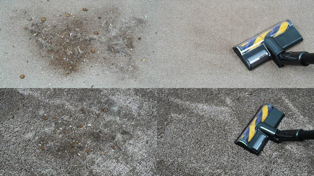Dreame R20 Essential : Nettoyage de tapis