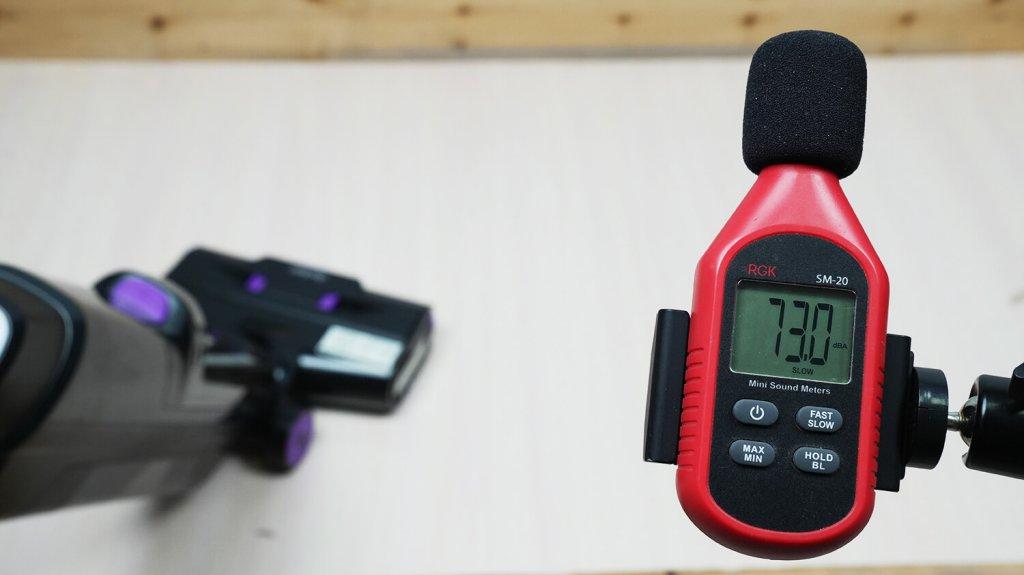 Redkey W15 : Niveau sonore