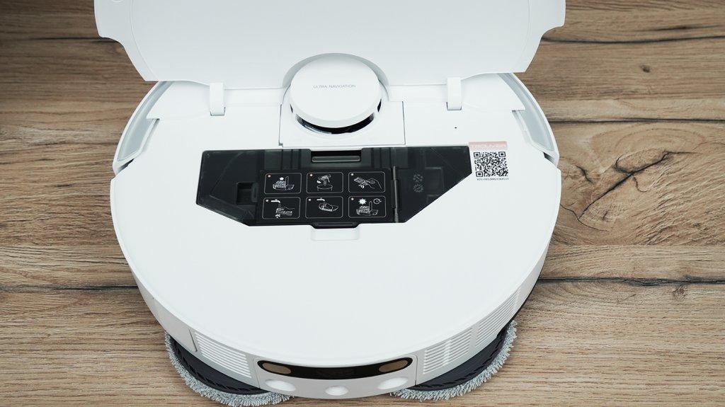 Trouver P50 Ultra : Emplacement du bac à poussière