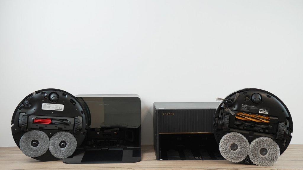 Dreame X50 Master og Roborock Saros 10R: Roboter og stasjoner