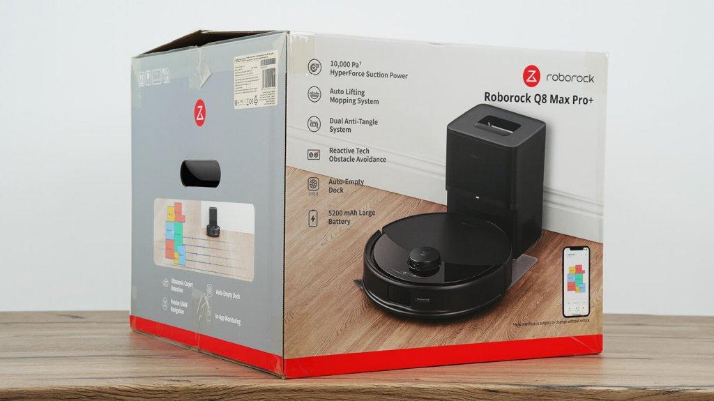 Roborock Q8 Max Pro Plus : Boîte