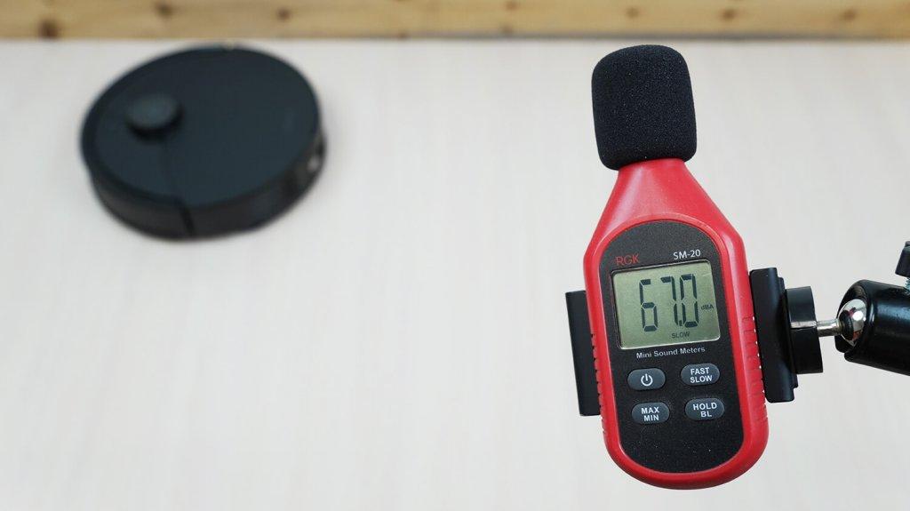 Roborock Q8 Max Pro Plus : Niveau sonore