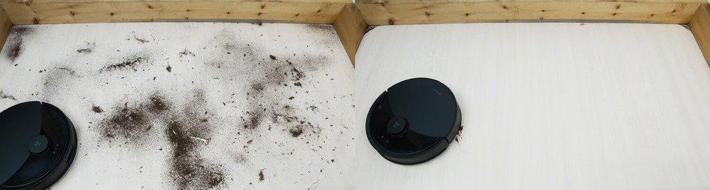 Roborock Q8 Max Pro Plus : Nettoyage à sec