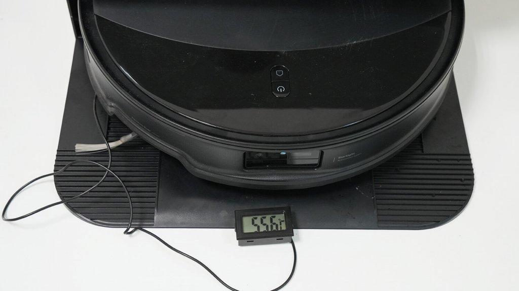 Roborock Saros 10R (version station intégrée) : température de séchage des serviettes
