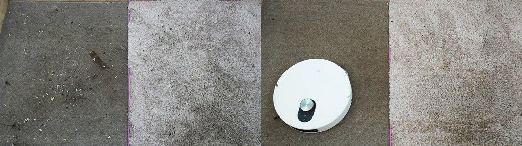 Xiaomi Mijia 5 Pro : Nettoyage de tapis