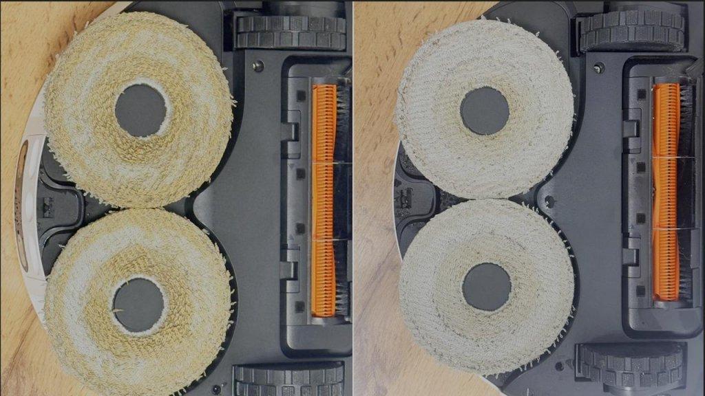 Xiaomi Mijia 5 Pro : Performance de lavage des lingettes